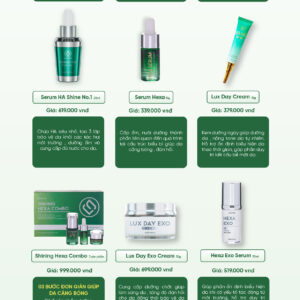 Sản phẩm căng bóng da