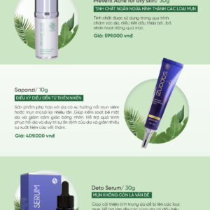 Sản phẩm cho da mụn