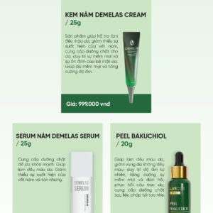 Sản phẩm cho da nám